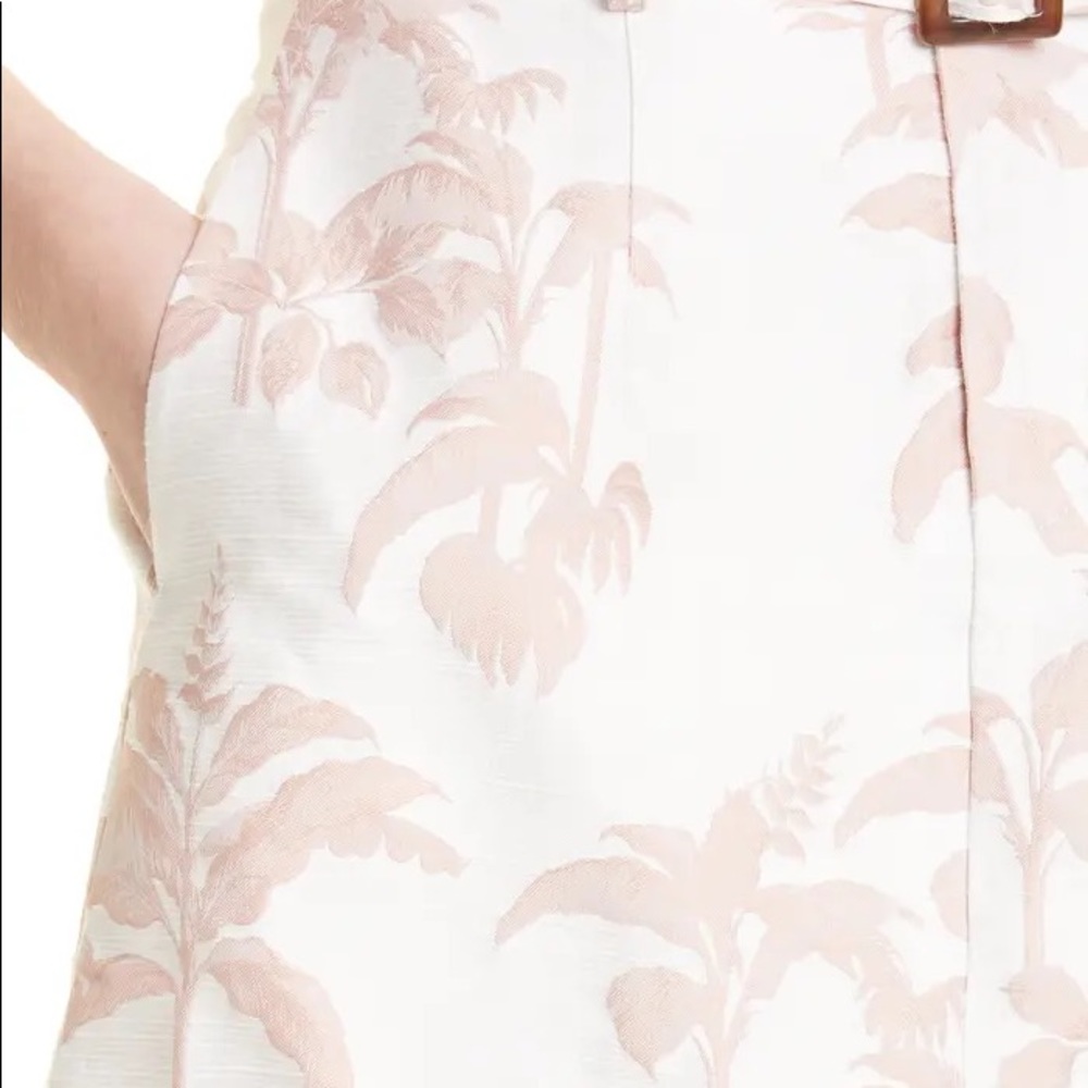 Ted Baker Floral Belted Mini Skirt - Picture 8 of 11